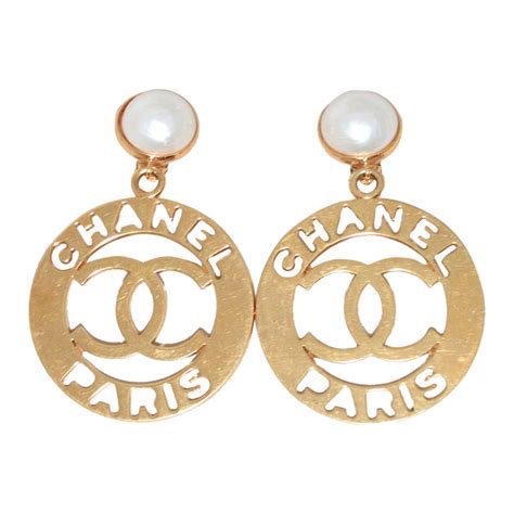 chanel iconic earrings|chanel earrings the real.